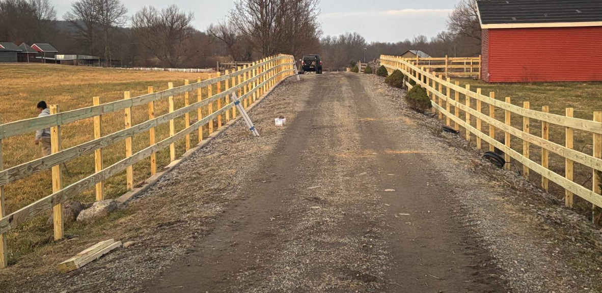 Thunder Fence project installation 4 - Premium fencing in NJ